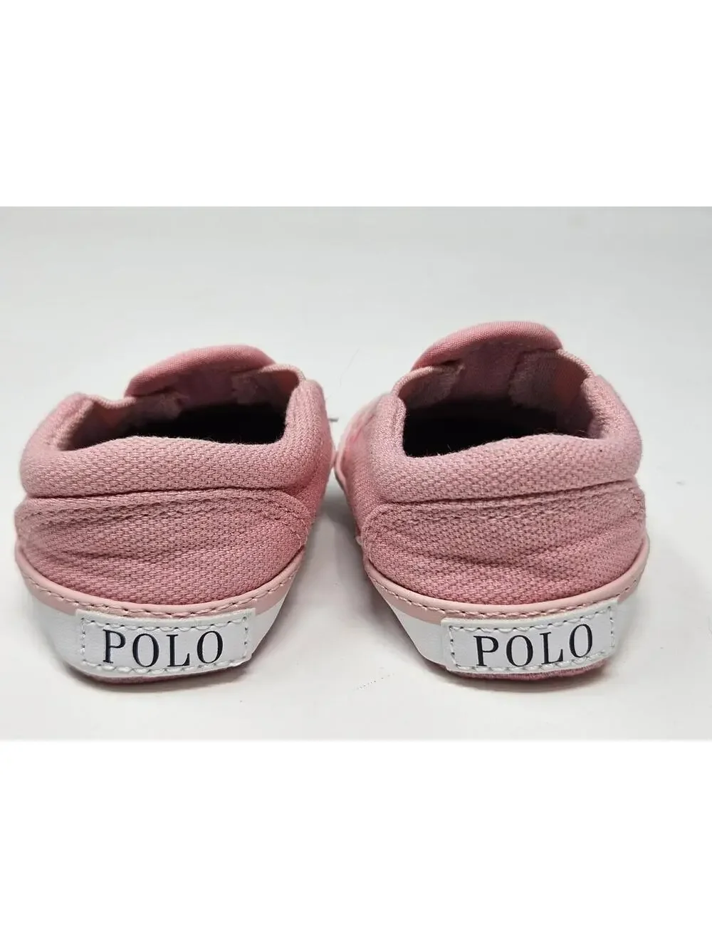 POLO RALPH LAUREN Bal-Harbour-II-Bear Pink Baby Girl's Sneakers Shoes Size 0